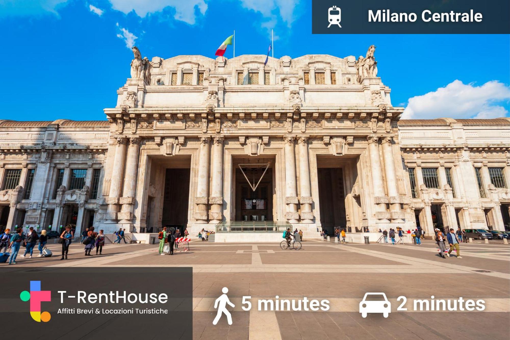 Appartamento Station 10 Min Duomo - L'oasi Urbana